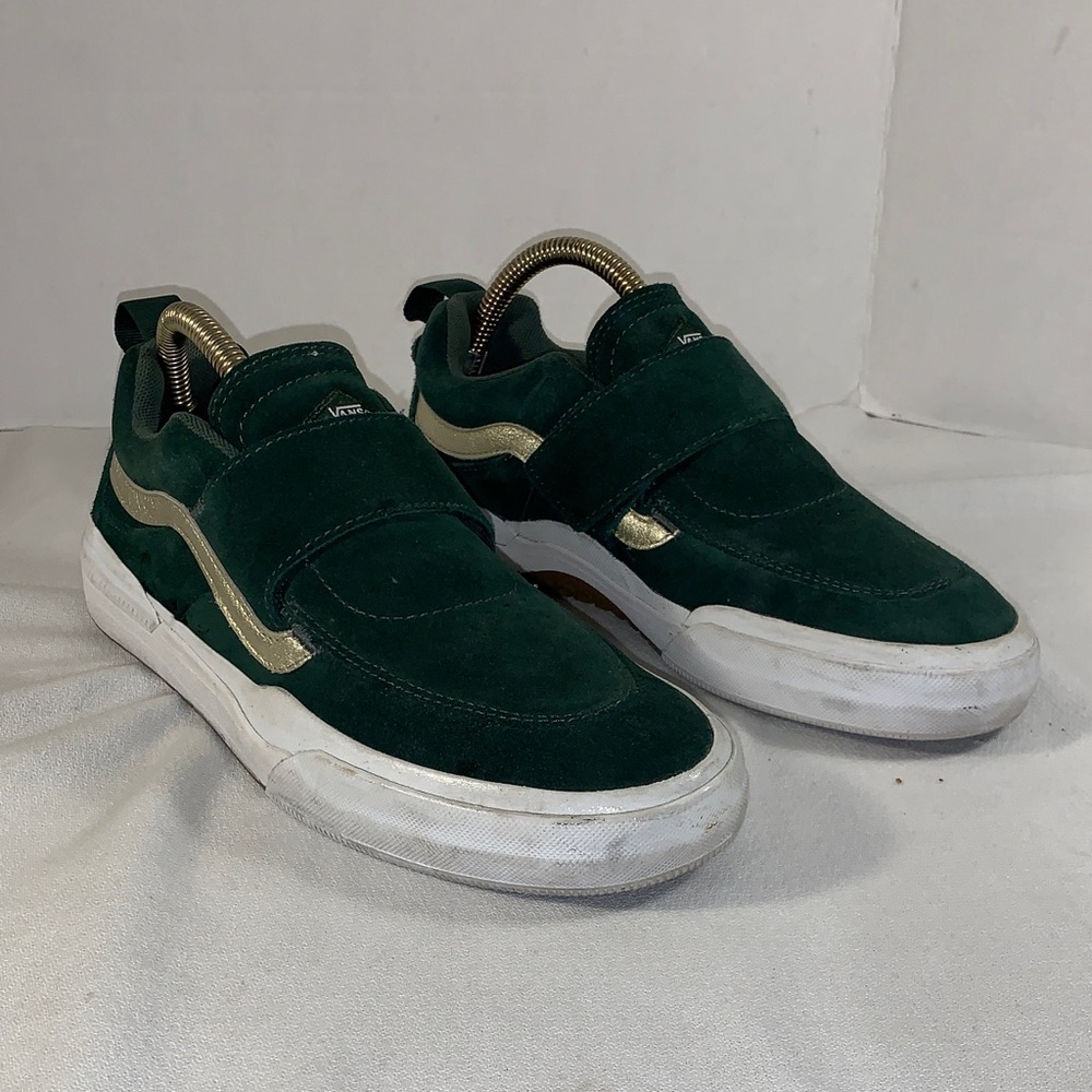 Shake Junt x Vans Men's Kyle Walker 2 ‘Forest Gum’ Green/Silver Sneakers